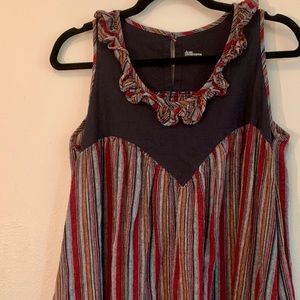 Dear Creatures A Line Ruffle Dress Anthropologie